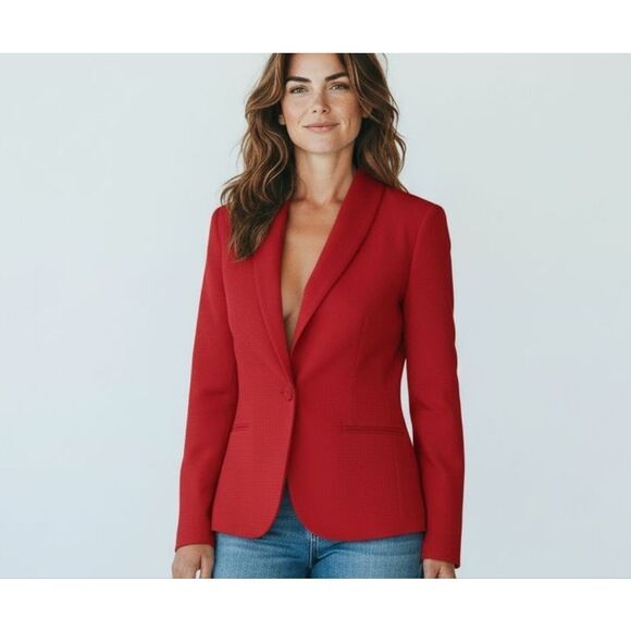 Signature by Larry Levine Jackets & Blazers - Red Jacket Vintage  by Larry Levine sz 12